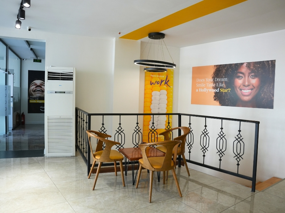 Intérieur de clinique de dentisterie